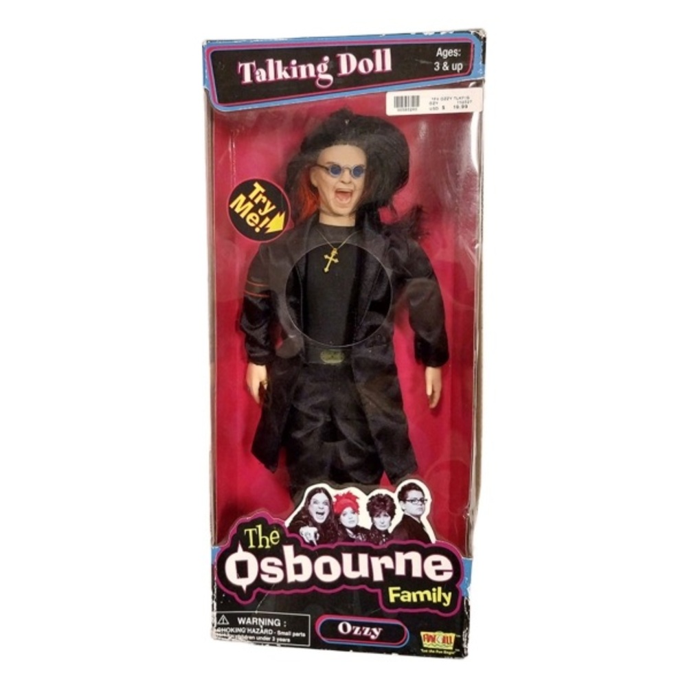 The Osbourne Family Talking Doll - Black
